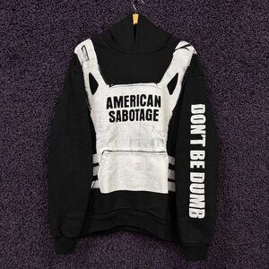 Asap Rocky x AWGE American Sabotage Rolling Loud hoodie size large